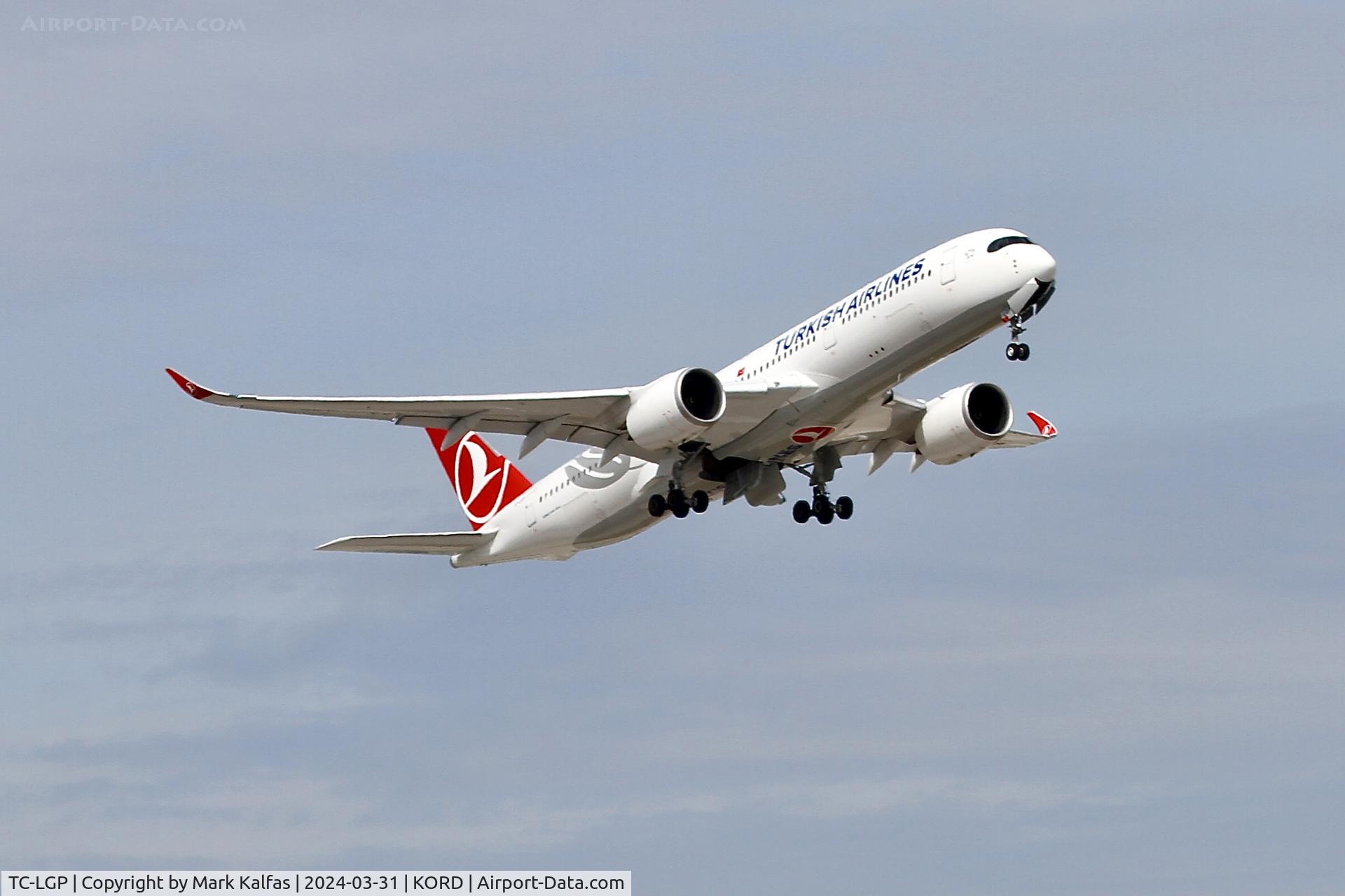 TC-LGP, 2023 Airbus 350-941 C/N 644, A359 Turkish Airlines Airbus A350-941 TC-LGP THY186 KORD-LTFM