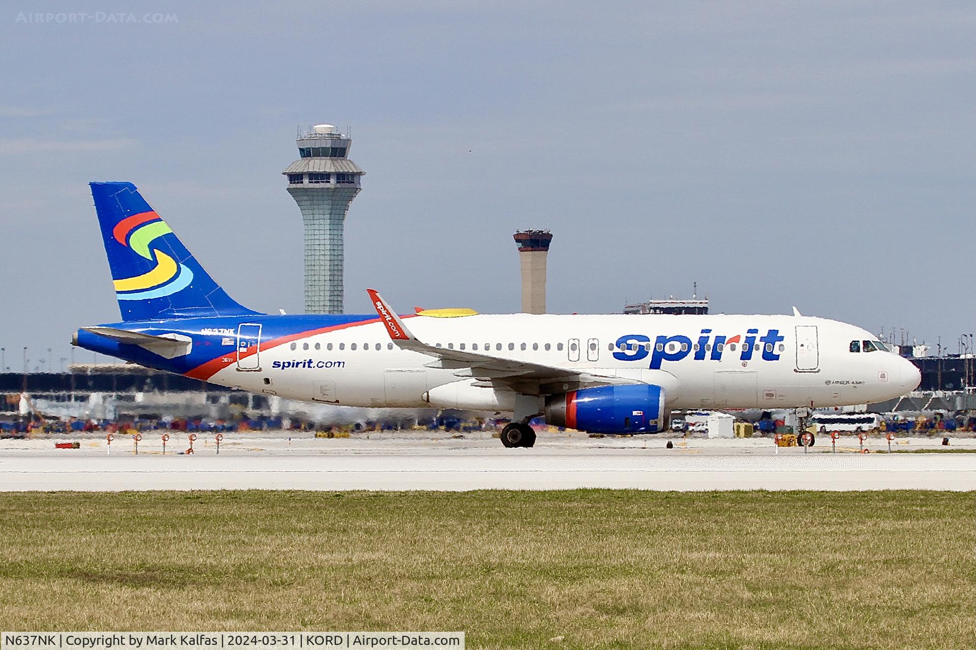 N637NK, 2015 Airbus A320-232 C/N 6436, A320 Spirit Airlines Airbus A320-232 N637NK NKS1354 MCO-ORD