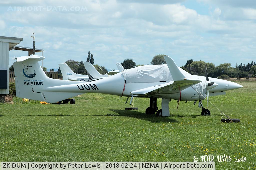 ZK-DUM, 2006 Diamond DA 42 C/N 42.182, Middle Earth Flying School Ltd., Waharoa