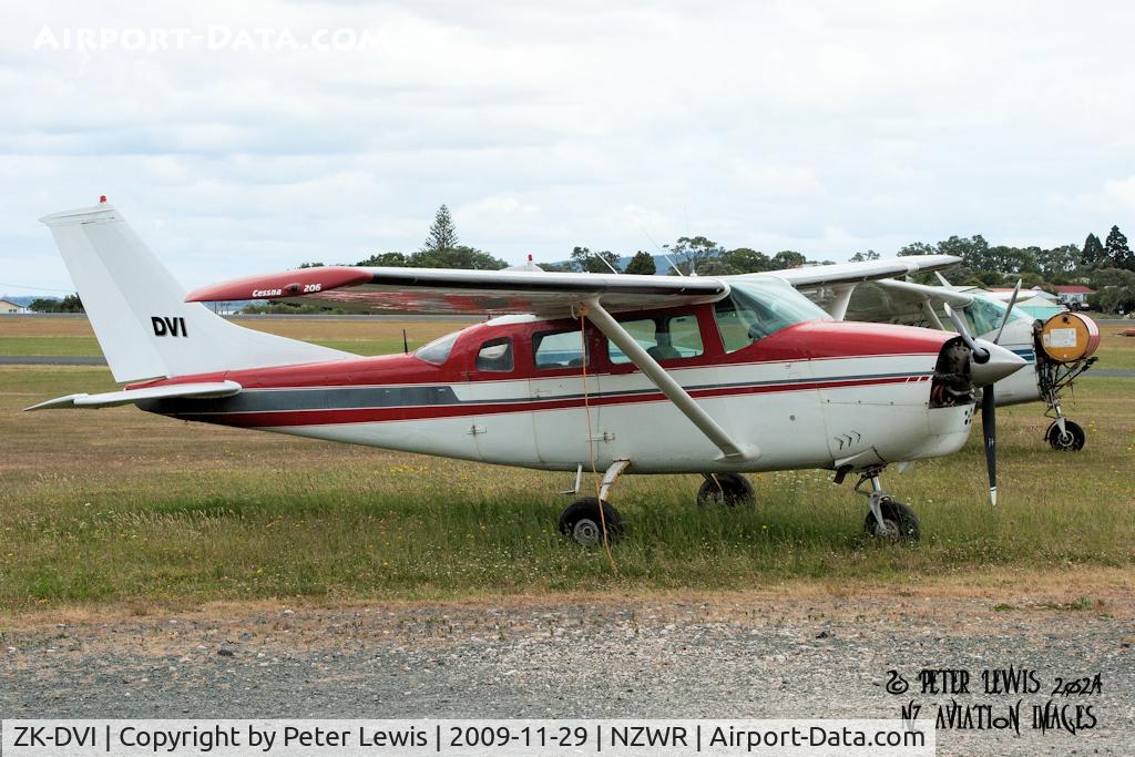 ZK-DVI, 1964 Cessna 206 Super Skywagon C/N 206-0163, Salisbury/Jensen Partnership, Papakura