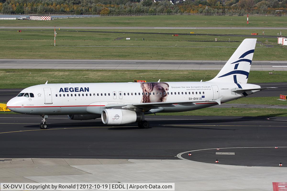 SX-DVV, 2009 Airbus A320-232 C/N 3773, at dus