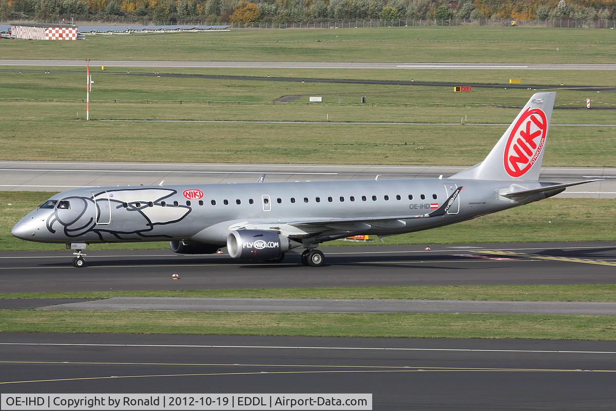 OE-IHD, 2010 Embraer E190 (ERJ-190-100) C/N 19000354, at dus