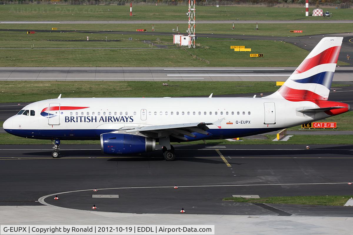 G-EUPX, 2001 Airbus A319-131 C/N 1445, at dus