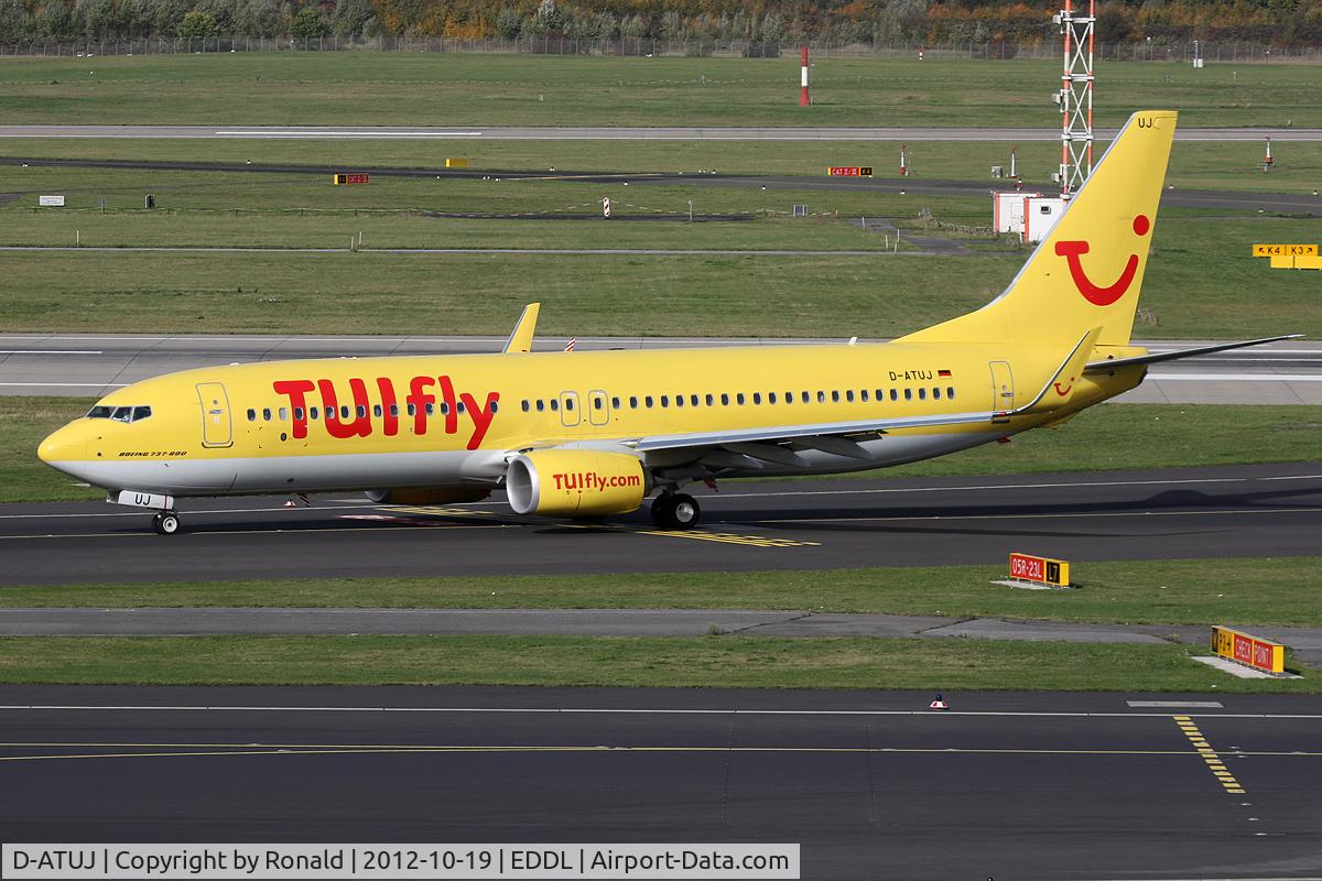 D-ATUJ, 2012 Boeing 737-8K5 C/N 39923, at dus