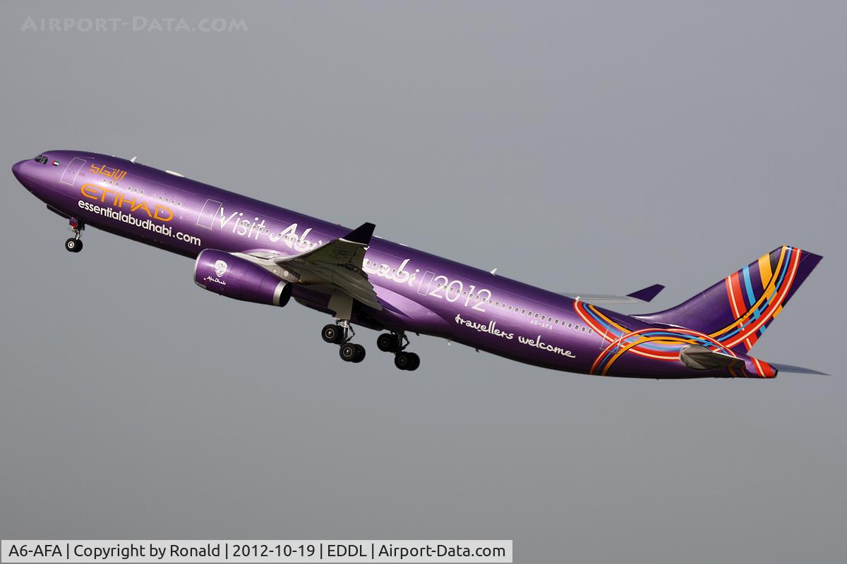 A6-AFA, 2009 Airbus A330-343X C/N 1071, at dus