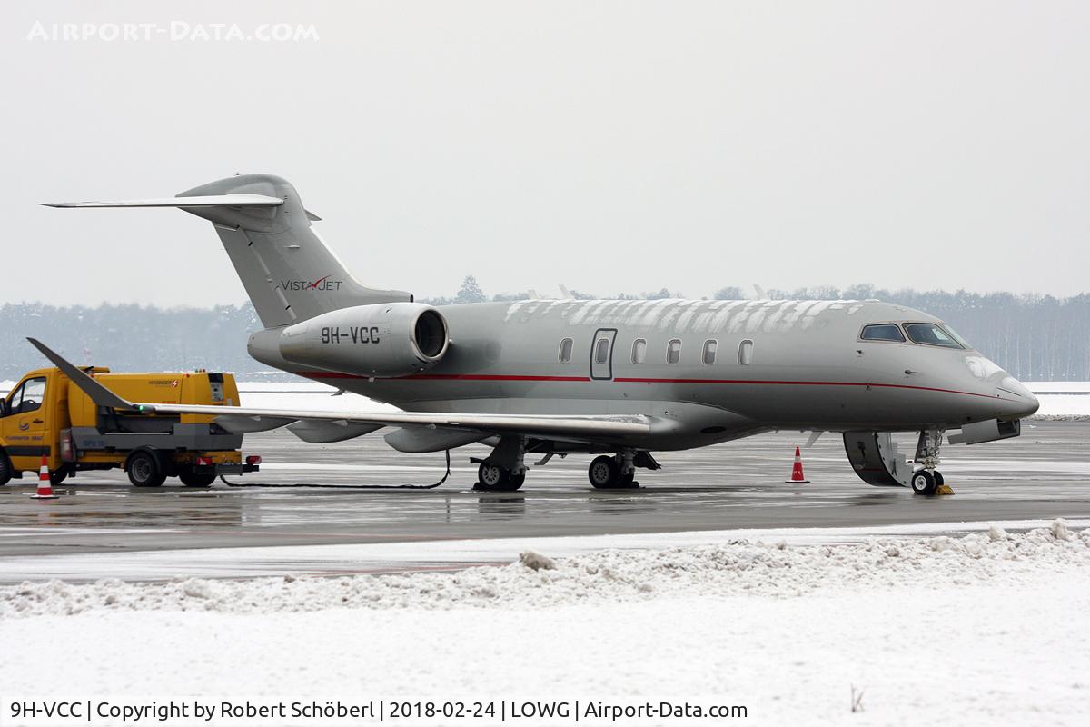 9H-VCC, 2015 Bombardier Challenger 350 (BD-100-1A10) C/N 20535, 9H-VCC @ LOWG 2018