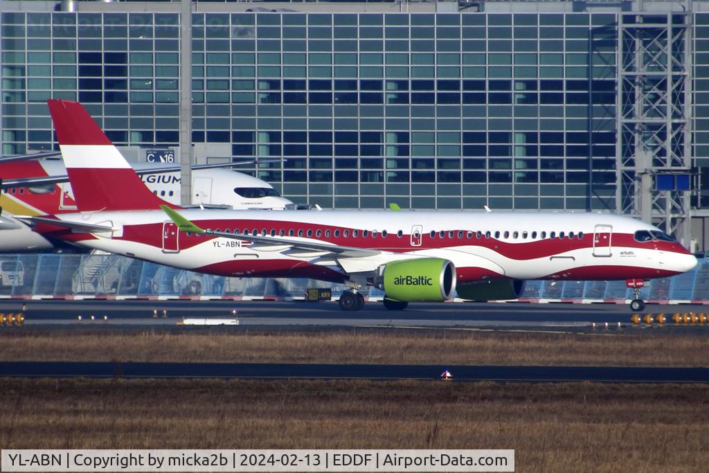 YL-ABN, 2023 Airbus A220-371 C/N 55215, Taxiing