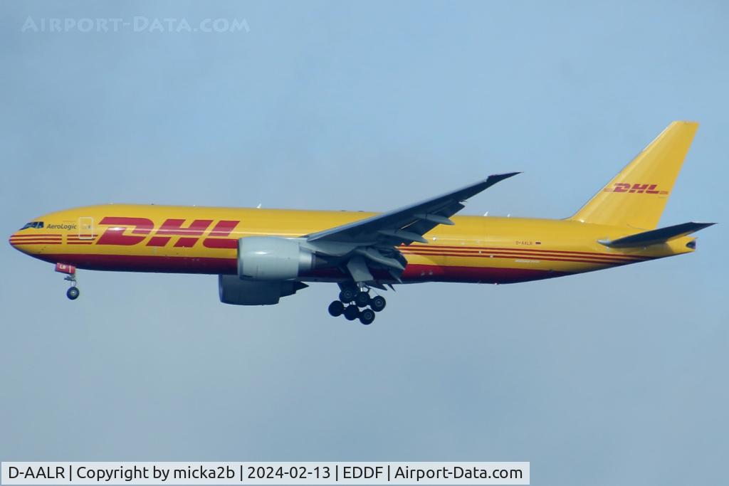 D-AALR, 2021 Boeing 777-F C/N 66814, Landing