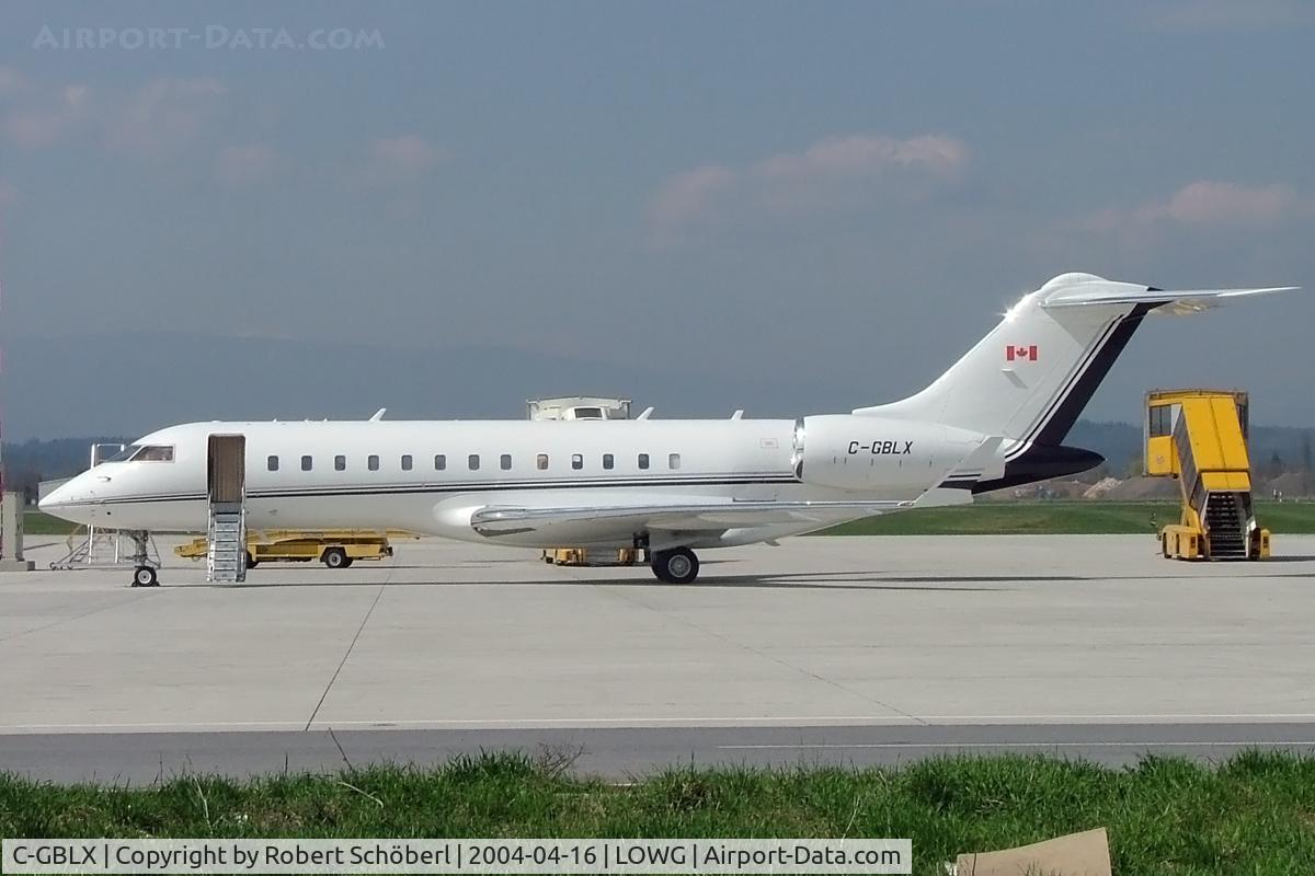 C-GBLX, 2001 Bombardier BD-700-1A10 Global Express C/N 9112, C-GBLX @ LOWG 2004