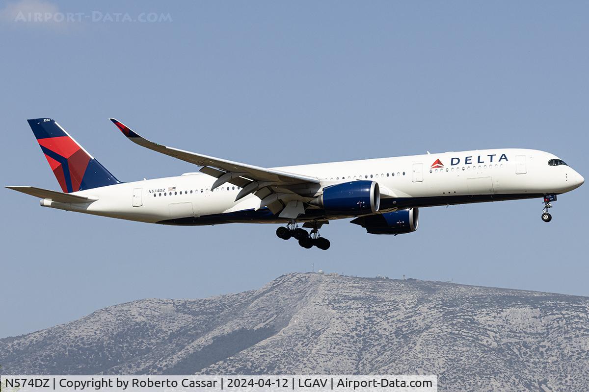 N574DZ, 2019 Airbus A350-941 C/N 265, Eleftherios Venizelos Athens International Airport