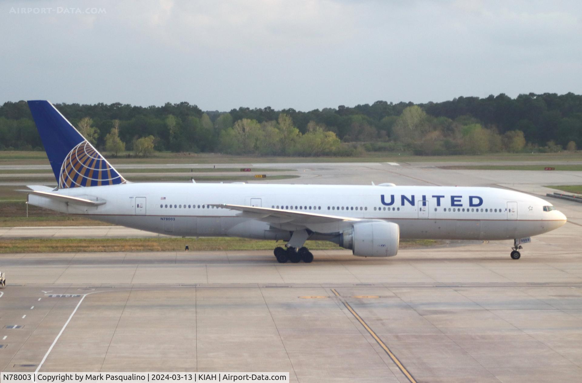 N78003, 1998 Boeing 777-224 C/N 27579, Boeing 777-224