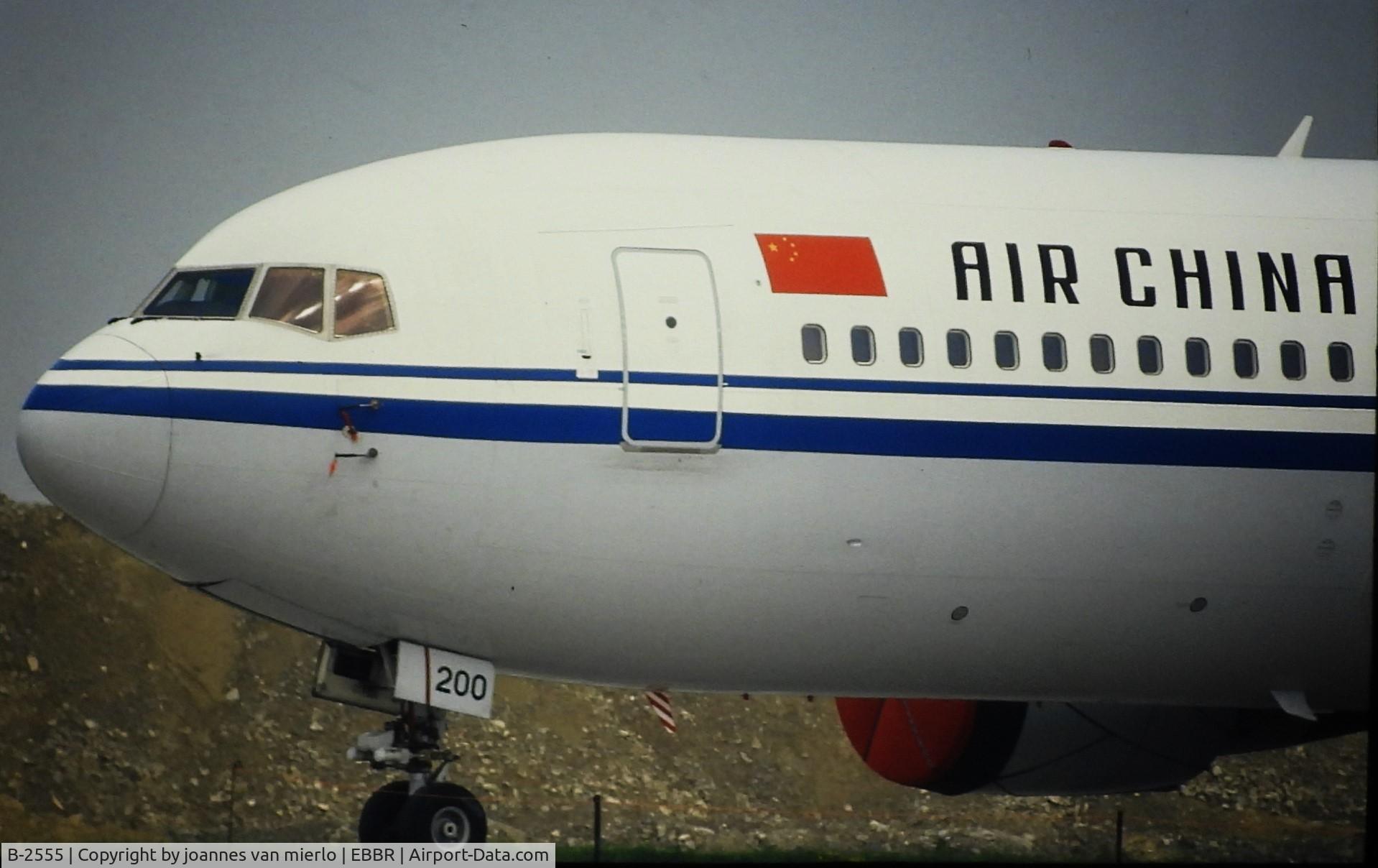 B-2555, 1988 Boeing 767-2J6/ER C/N 24007, ex-slide