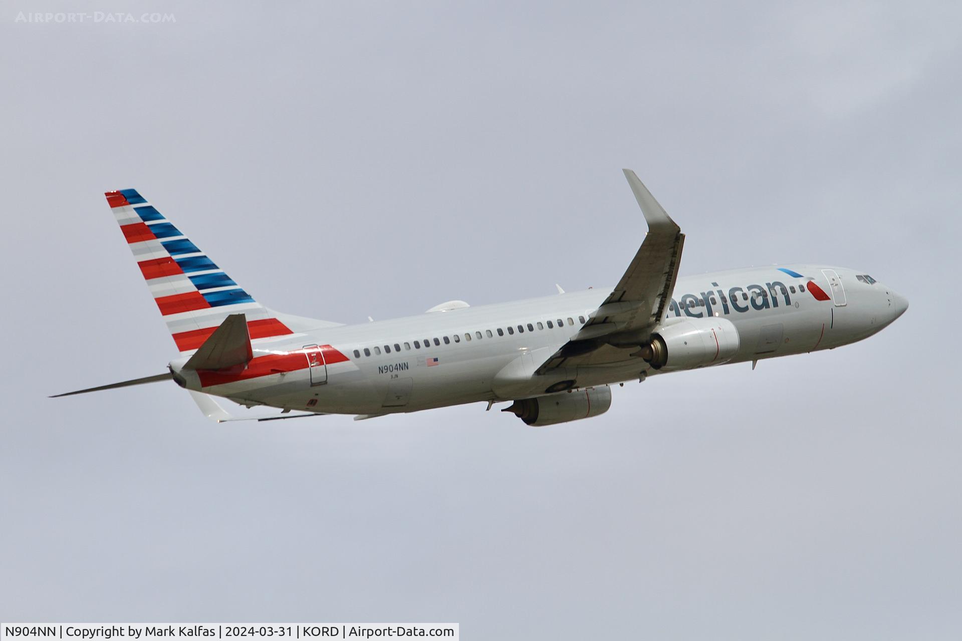 N904NN, 2012 Boeing 737-823 C/N 33317, B838 American Airlines Boeing 737-823 N904NN AAL2567 ORD-RSW