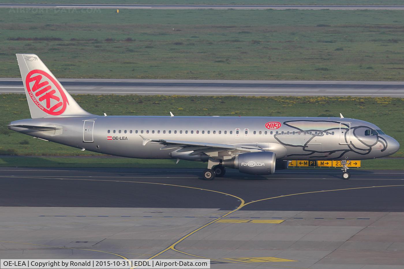 OE-LEA, 2005 Airbus A320-214 C/N 2529, at dus