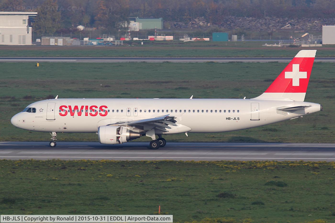 HB-JLS, 2012 Airbus A320-214 C/N 5069, at dus