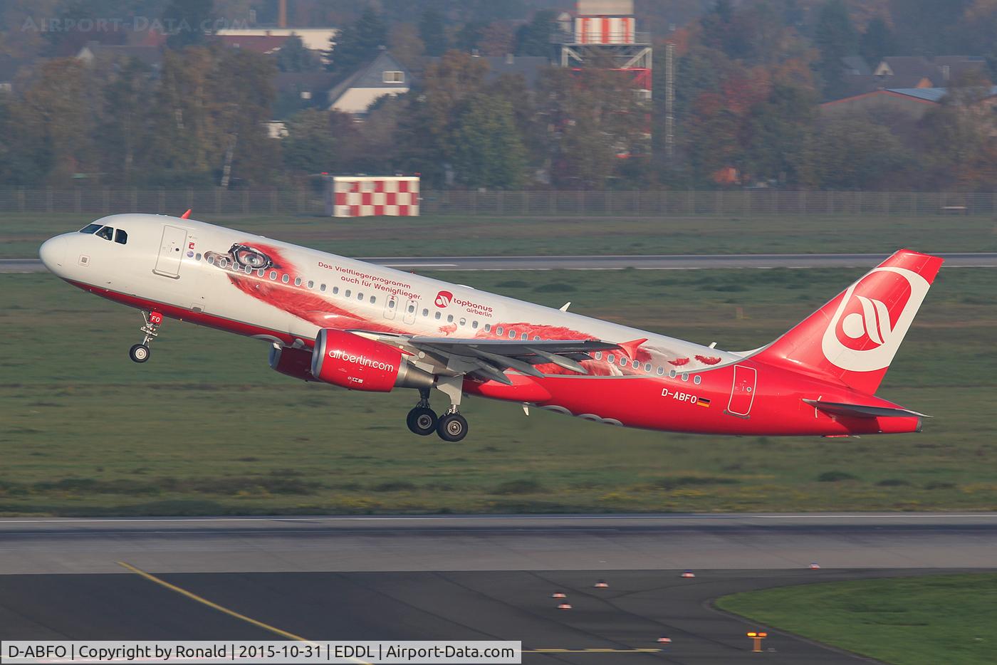 D-ABFO, 2010 Airbus A320-214 C/N 4564, at dus