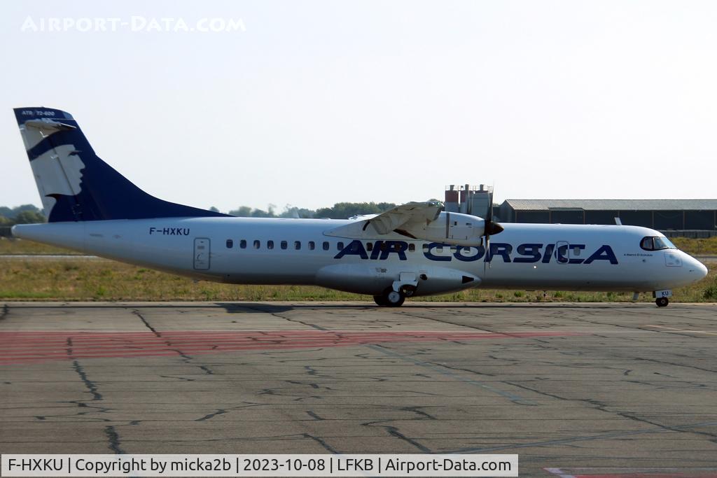 F-HXKU, 2023 ATR 72-600 C/N 1664, Taxiing