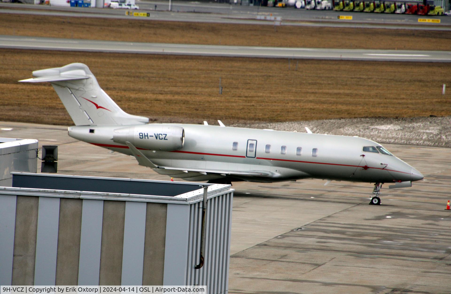 9H-VCZ, 2016 Bombardier Challenger 350 (BD-100-1A10) C/N 20814, 9H-VCZ in OSL