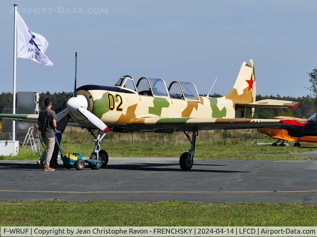 F-WRUF, 1988 Bacau Yak-52 C/N 888615, private Yak_52