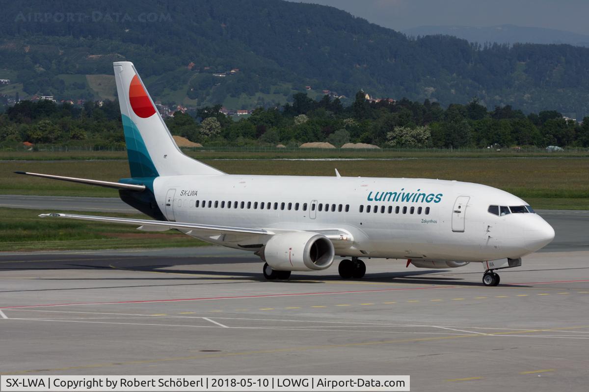 SX-LWA, 1991 Boeing 737-330 C/N 25216, SX-LWA @ LOWG 2018