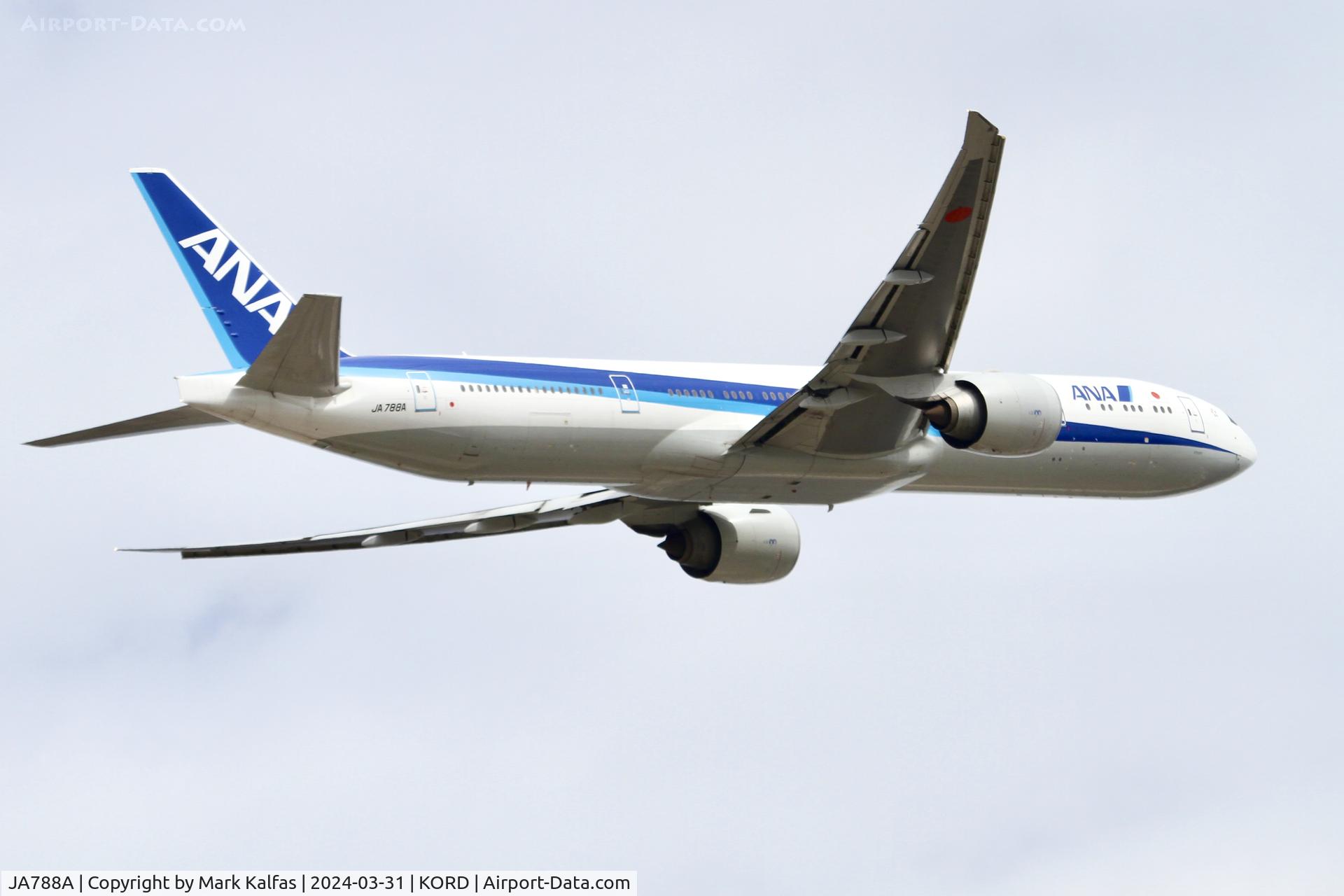 JA788A, 2010 Boeing 777-381/ER C/N 40686, B77W All Nippon ANA Boeing 777-381/ER JA788A ANA11 KORD-RJAA