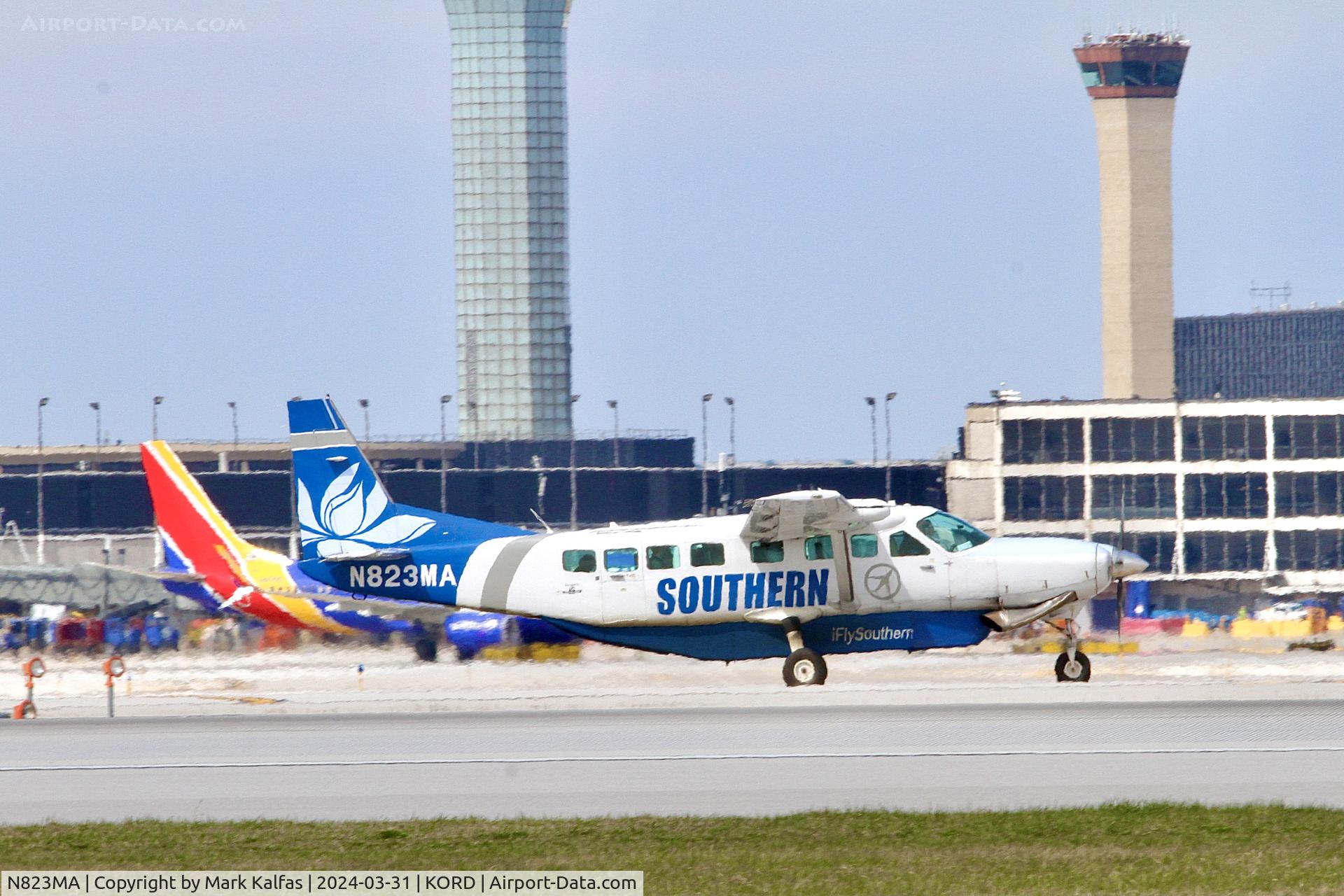 N823MA, 2018 Cessna 208B C/N 208B5470, c208 SOUTHERN AIRWAYS PACIFIC Cessna 208B Caravan N823MA FDY472 MKG-ORD