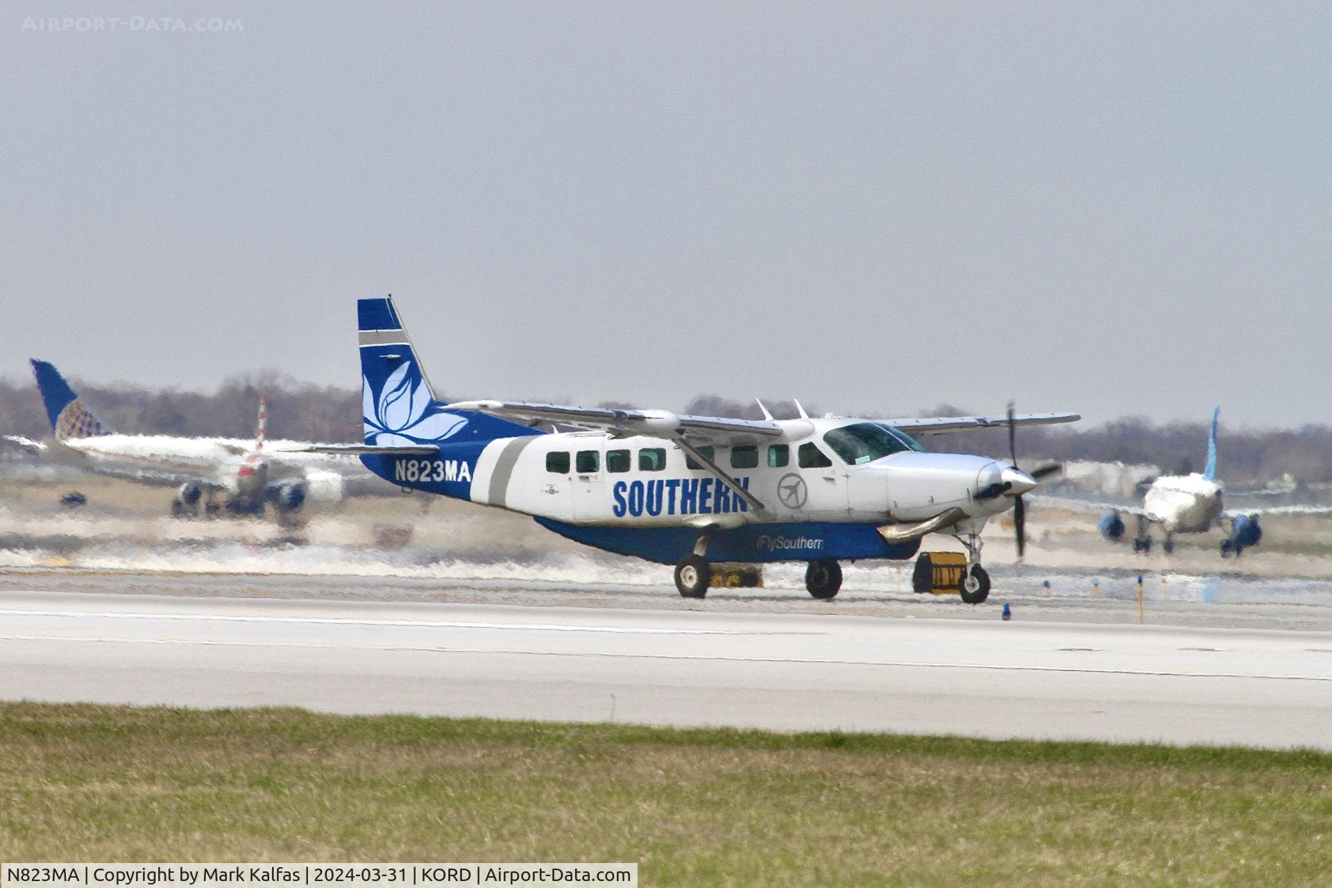 N823MA, 2018 Cessna 208B C/N 208B5470, c208 SOUTHERN AIRWAYS PACIFIC Cessna 208B Caravan N823MA FDY472 MKG-ORD