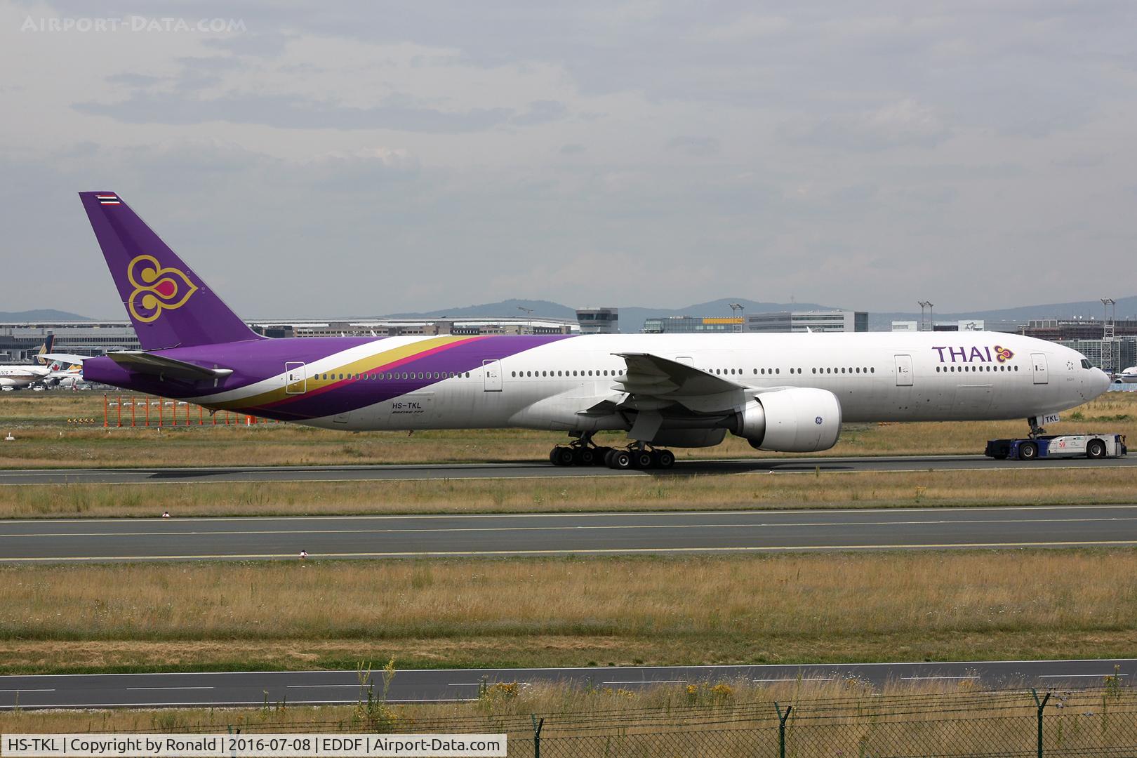 HS-TKL, 2012 Boeing 777-3AL/ER C/N 41521, at fra