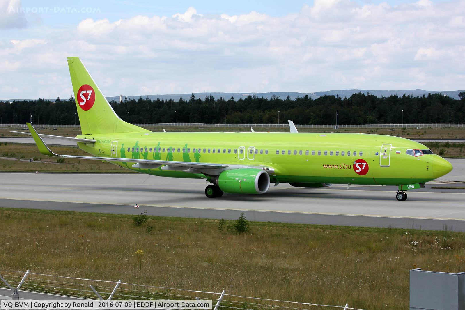 VQ-BVM, 2014 Boeing 737-8GJ C/N 41400, at fra
