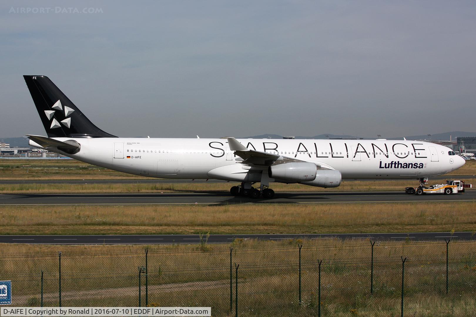 D-AIFE, 2001 Airbus A340-313X C/N 434, at fra