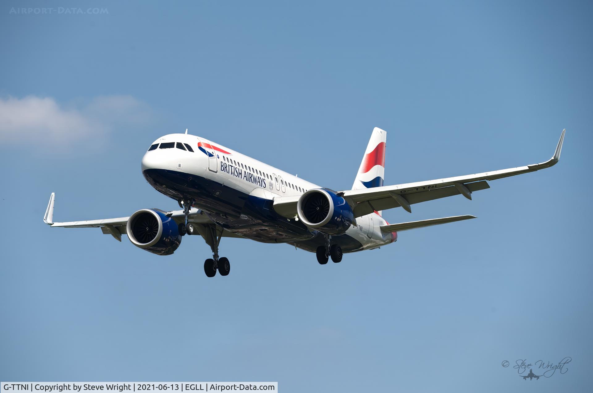 G-TTNI, 2019 Airbus A320-251N C/N 8767, London Heathrow UK