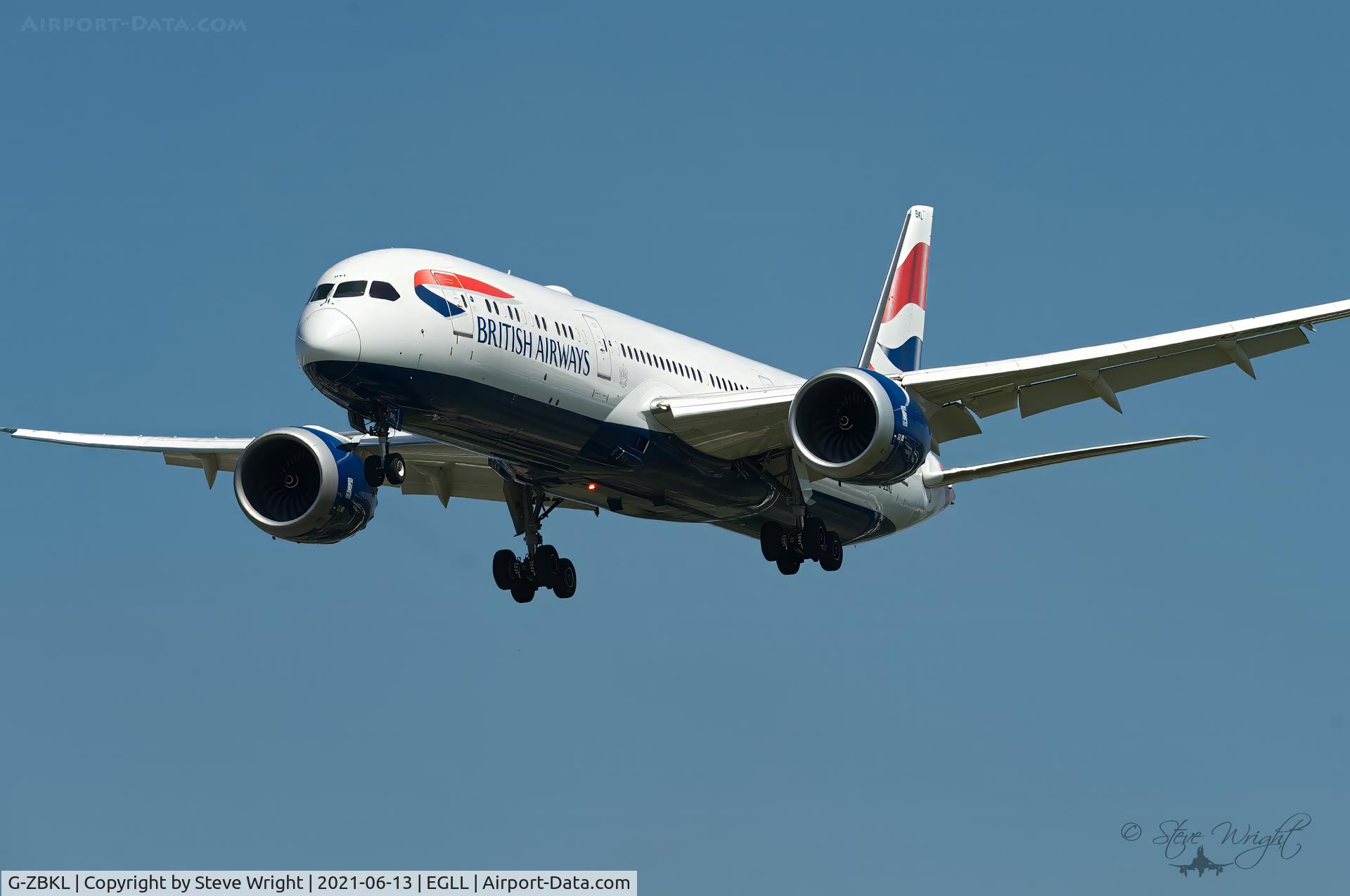 G-ZBKL, 2016 Boeing 787-9 Dreamliner C/N 38628, London Heathrow UK