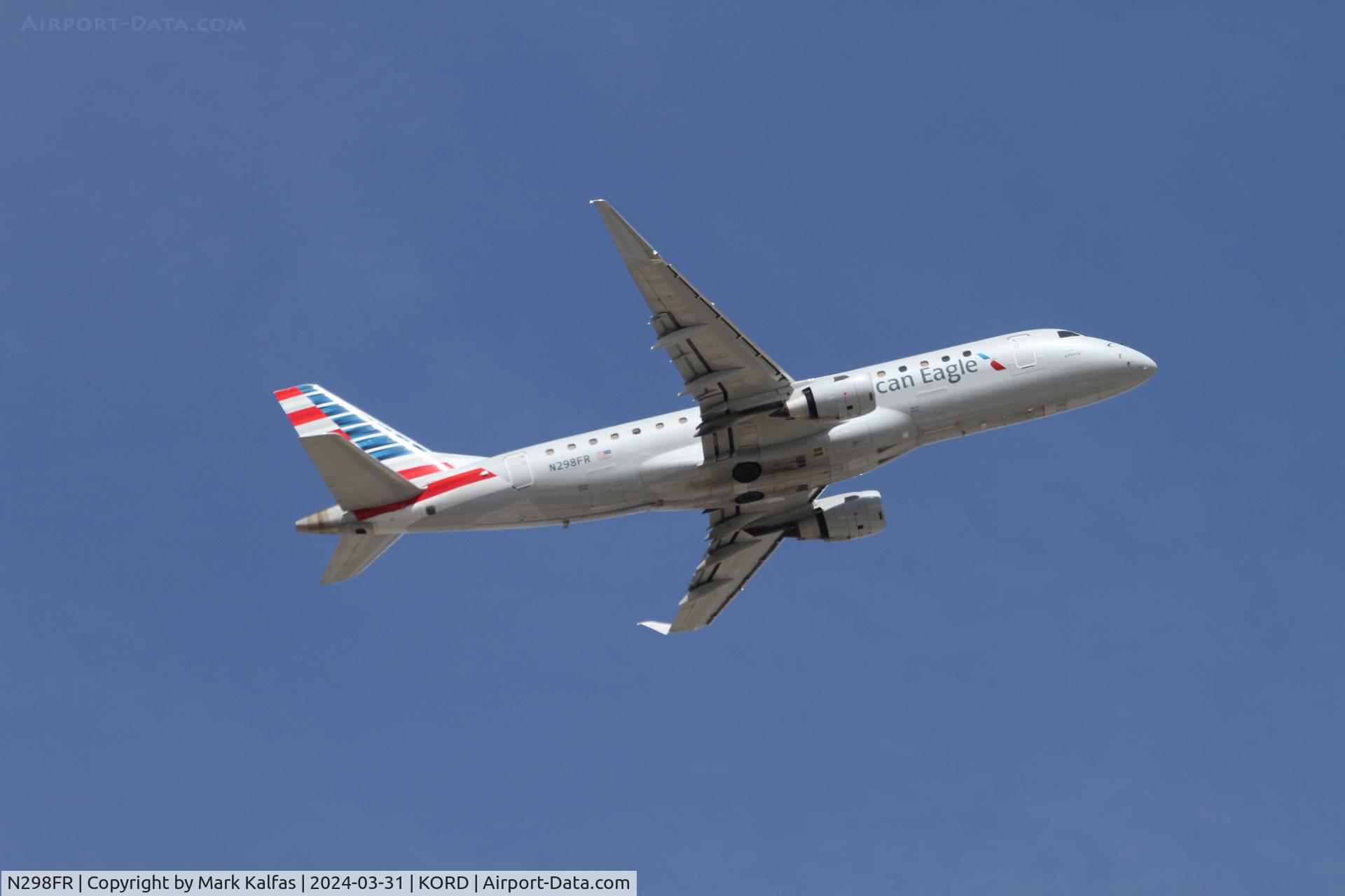 N298FR, 2020 Embraer ERJ 170-200 LR C/N 17000845, E75L Envoy / American Airlines Embraer 170-200 LR 175LR  N298FR ENY4001 ORD-STL