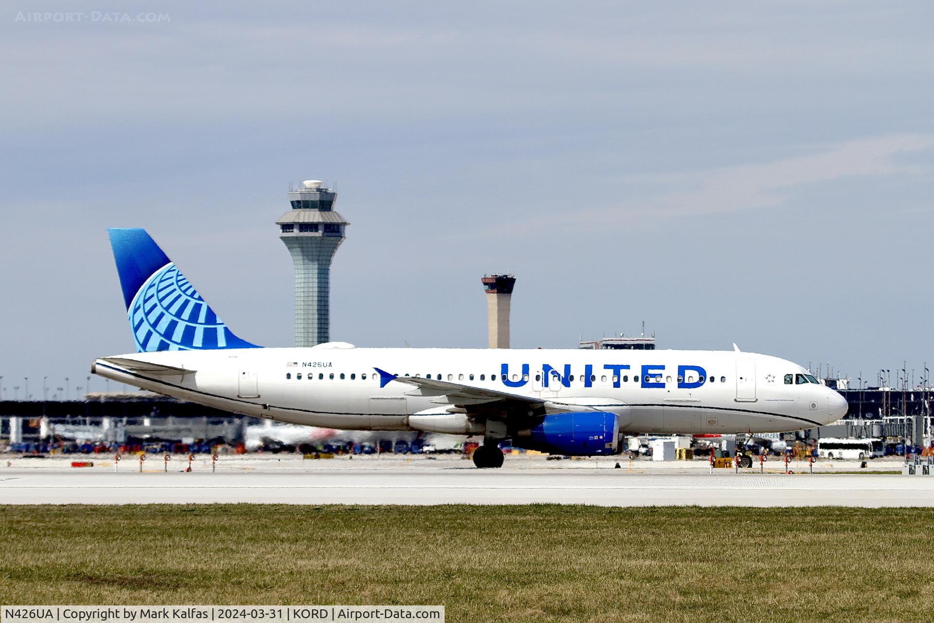 N426UA, 1995 Airbus A320-232 C/N 510, A320 United Airlines Airbus A320-232 N426UA UAL1865 SAV-ORD