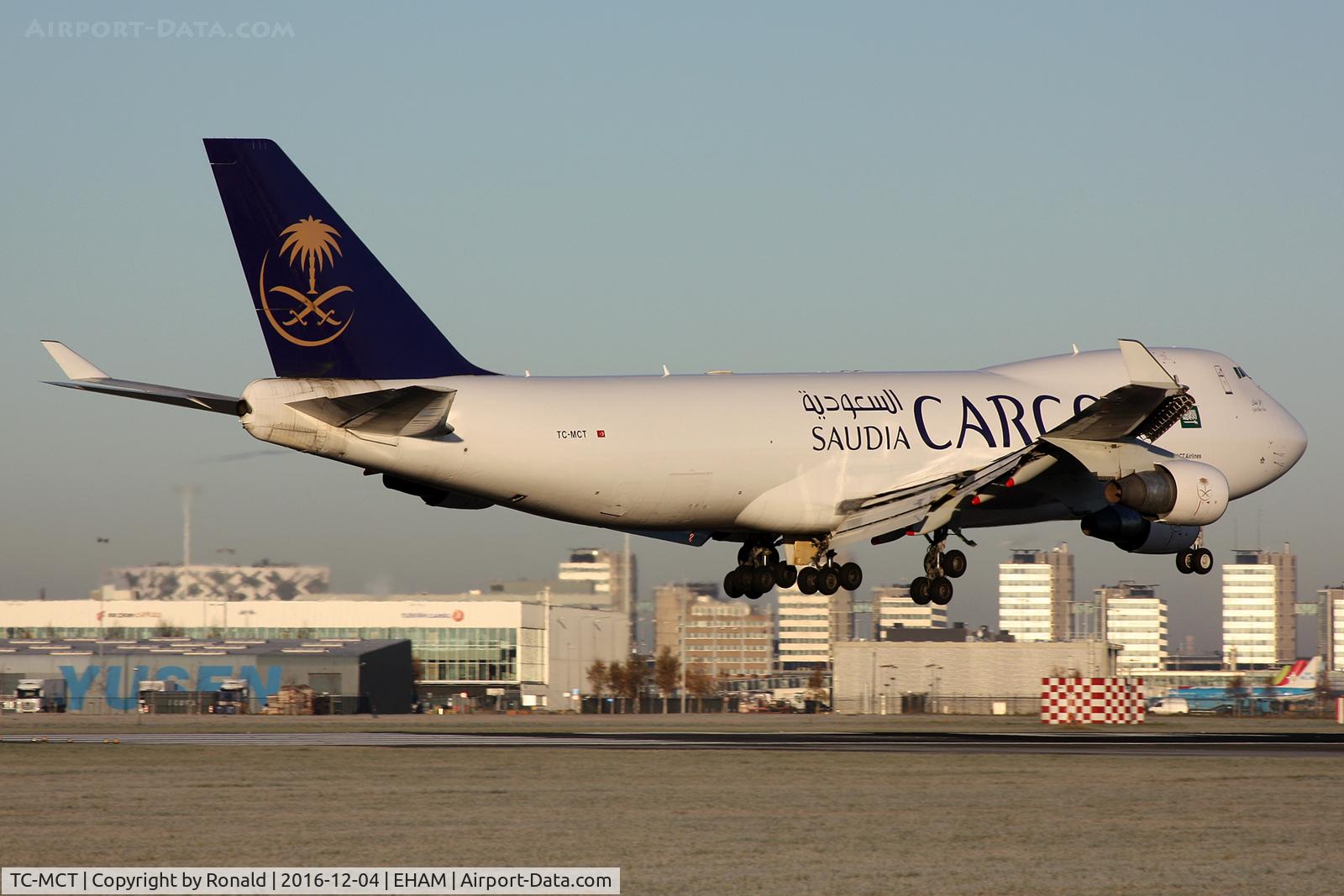 TC-MCT, 2001 Boeing 747-412F/SCD C/N 26559, at spl