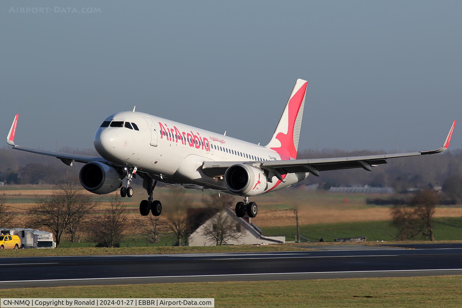 CN-NMQ, 2014 Airbus A320-214 C/N 5984, at ebbr