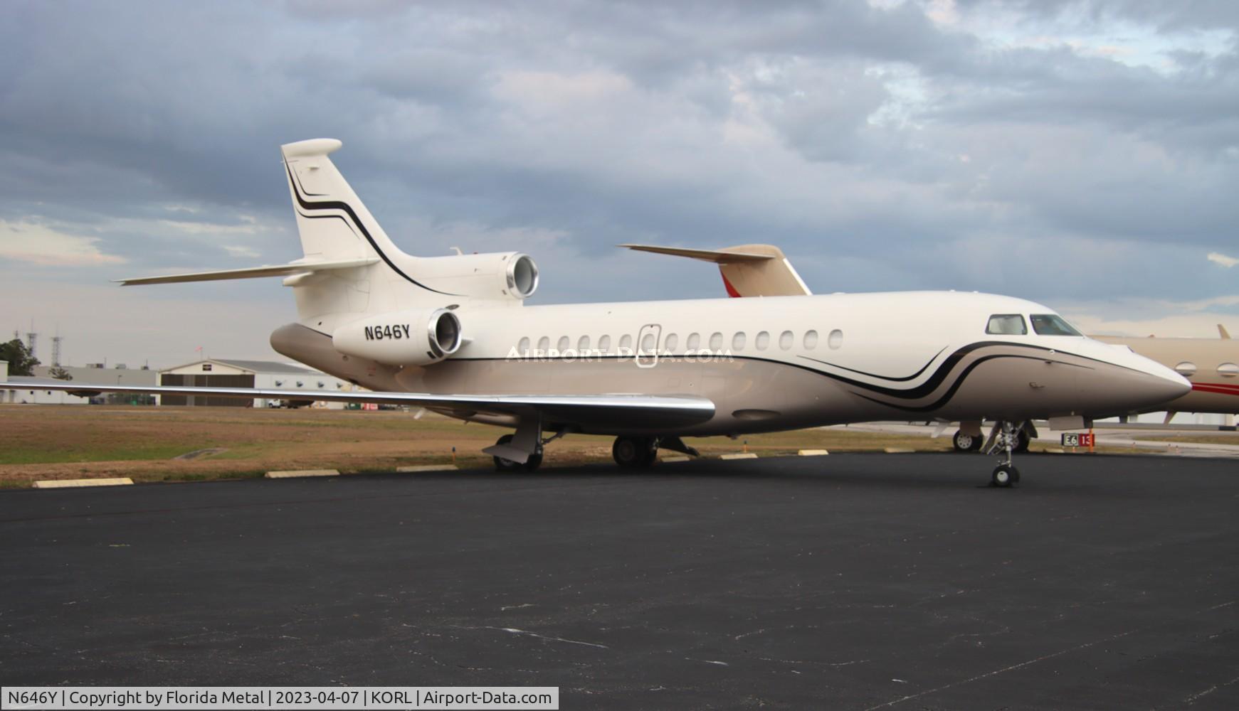 N646Y, 2012 Dassault Falcon 7X C/N 154, Falcon 7X zx