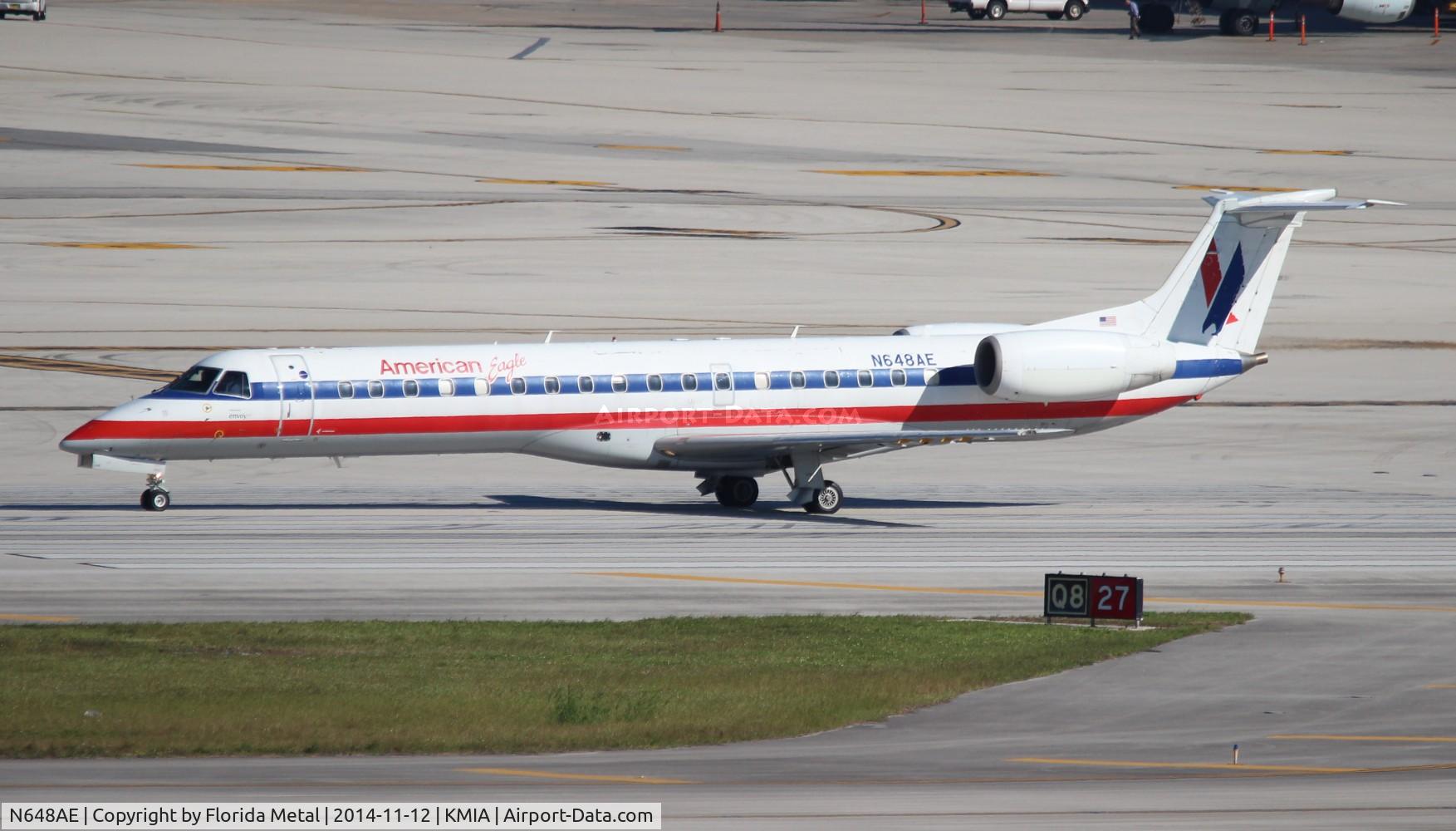 N648AE, 2000 Embraer ERJ-145LR (EMB-145LR) C/N 145225, ENY/AE E145 oc zx MIA-EYW