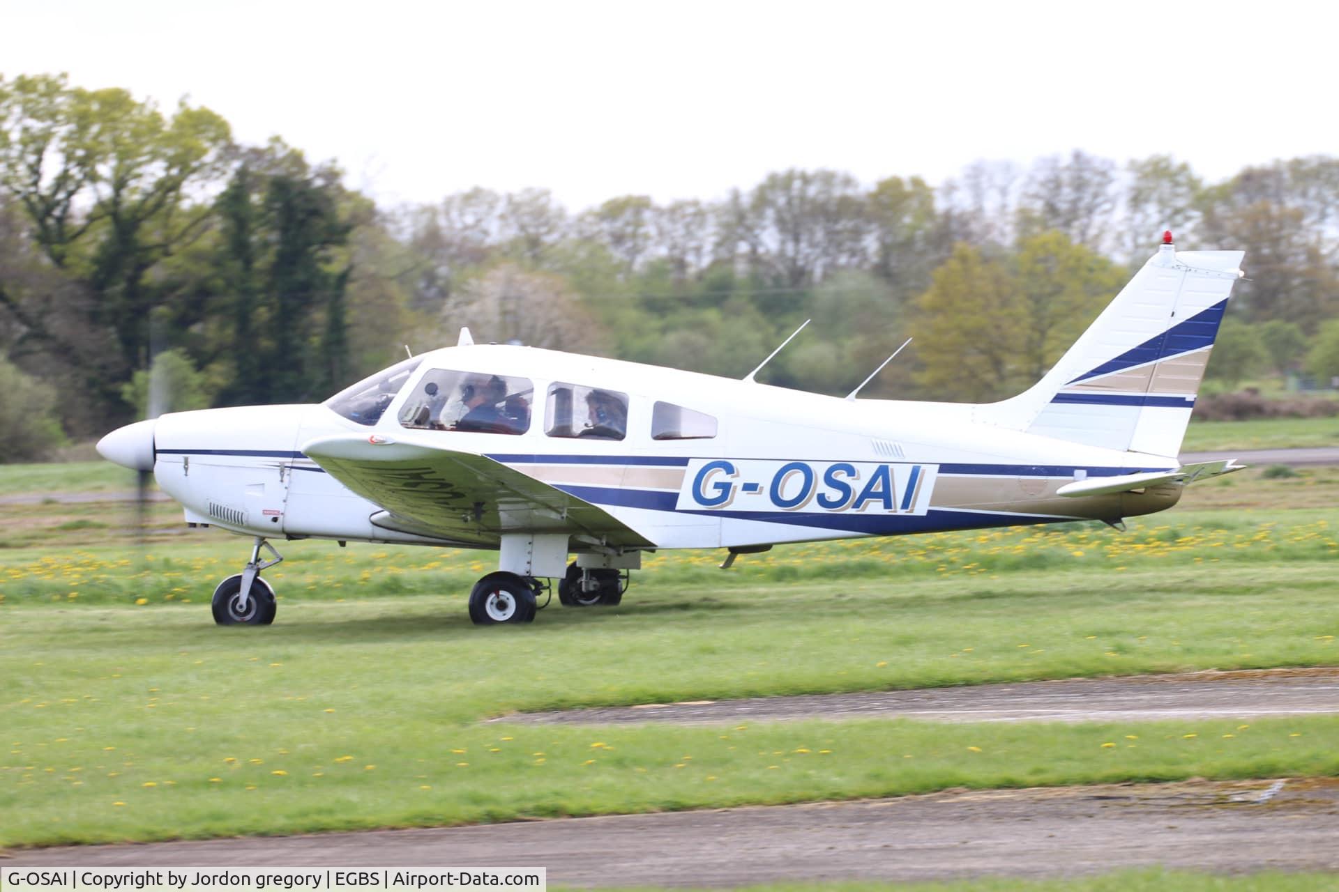 G-OSAI, 1979 Piper PA-28-181 Cherokee Archer II C/N 28-8090162, Piper PA28 visiting shobdon Airfield