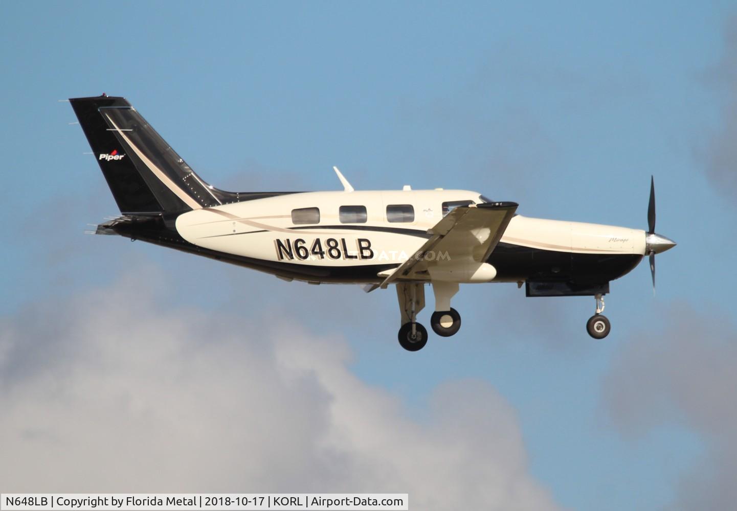 N648LB, 2012 Piper PA-46-350P Malibu Mirage C/N 4636540, PA-46-350 zx