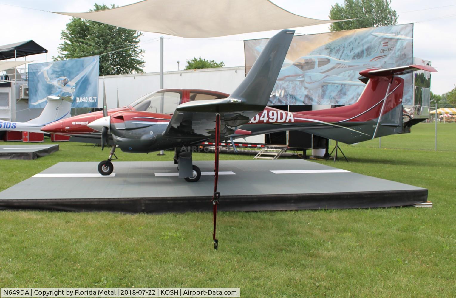 N649DA, 2018 Diamond DA-42-NG Twin Star Twin Star C/N 42.N334, DA42 zx