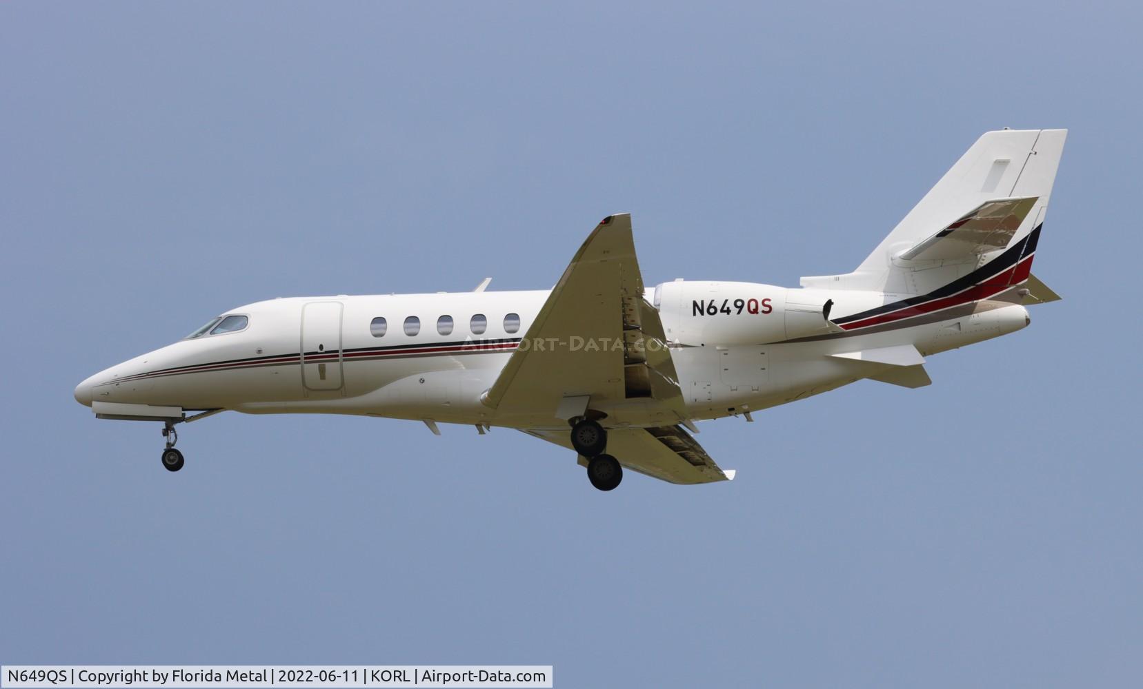 N649QS, 2019 Cessna 680A Citation Latitude C/N 680A0195, C680A zx