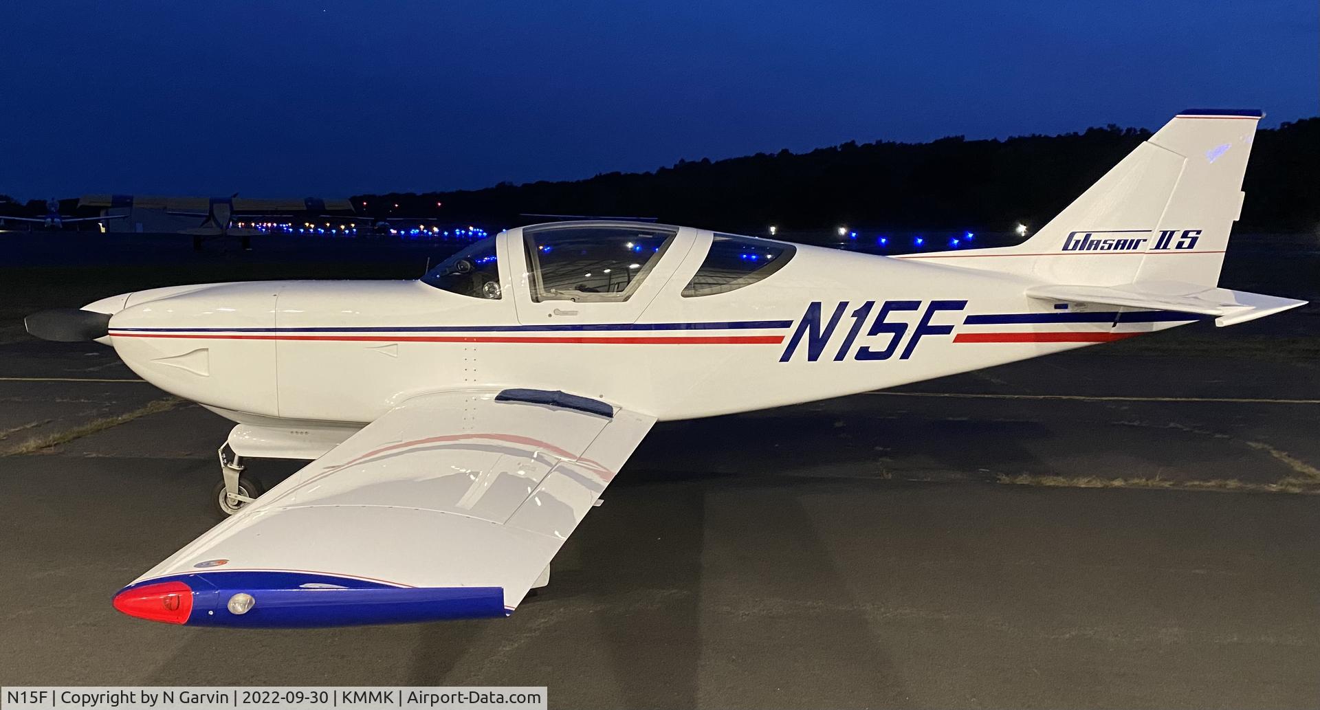 N15F, 1997 Glasair SIiS-RG C/N 001, 1997 Glasair IIS-RG