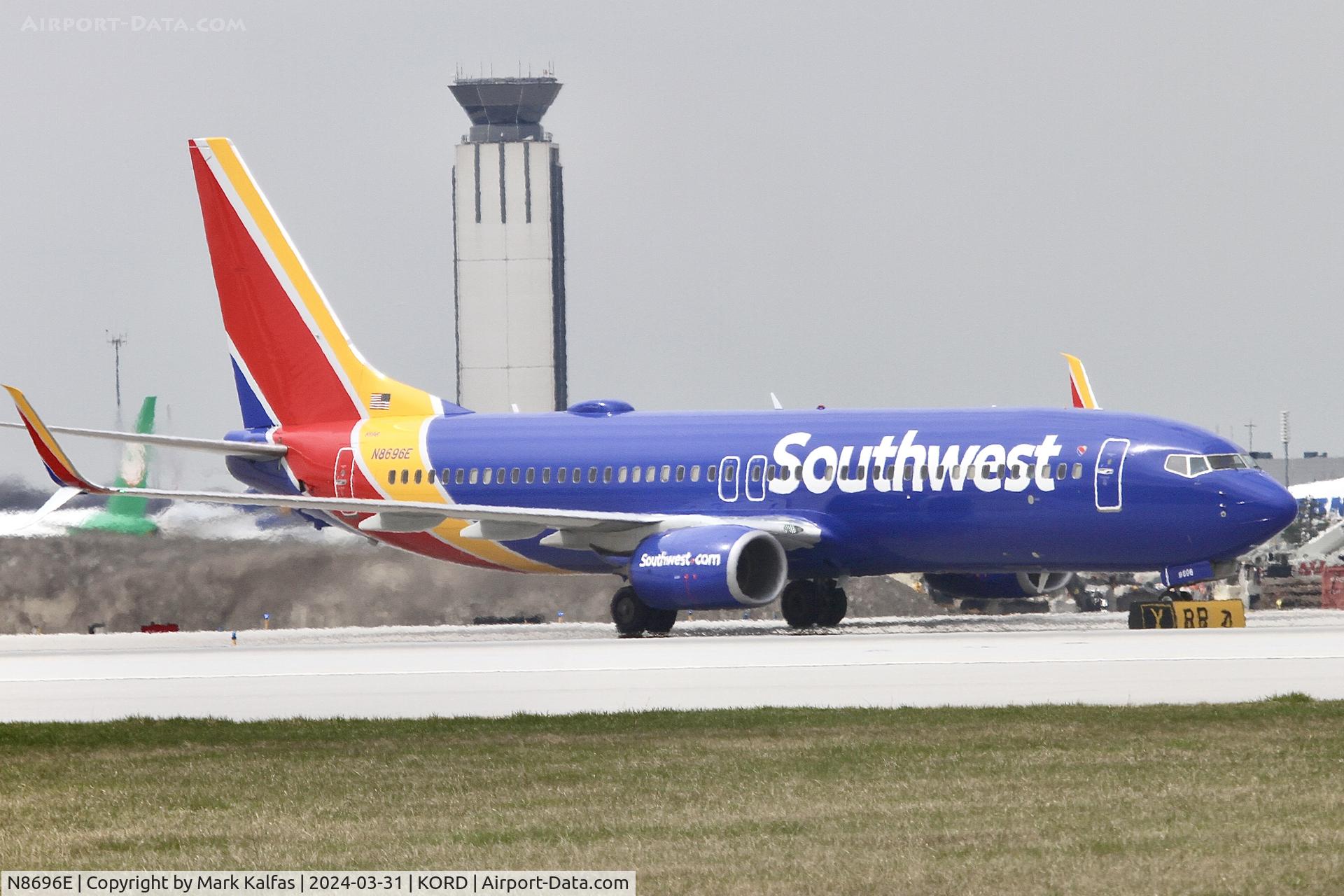 N8696E, 2016 Boeing 737-8H4 C/N 36678, B738 Southwest Airlines  Boeing 737-8H4 N8696E SWA3358 BNA-ORD