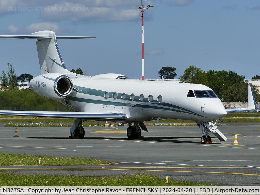 N377SA, 2007 Gulfstream Aerospace GV-SP C/N 5155, Bordeaux (BOD)	Bergerac (EGC)	(N377SA)