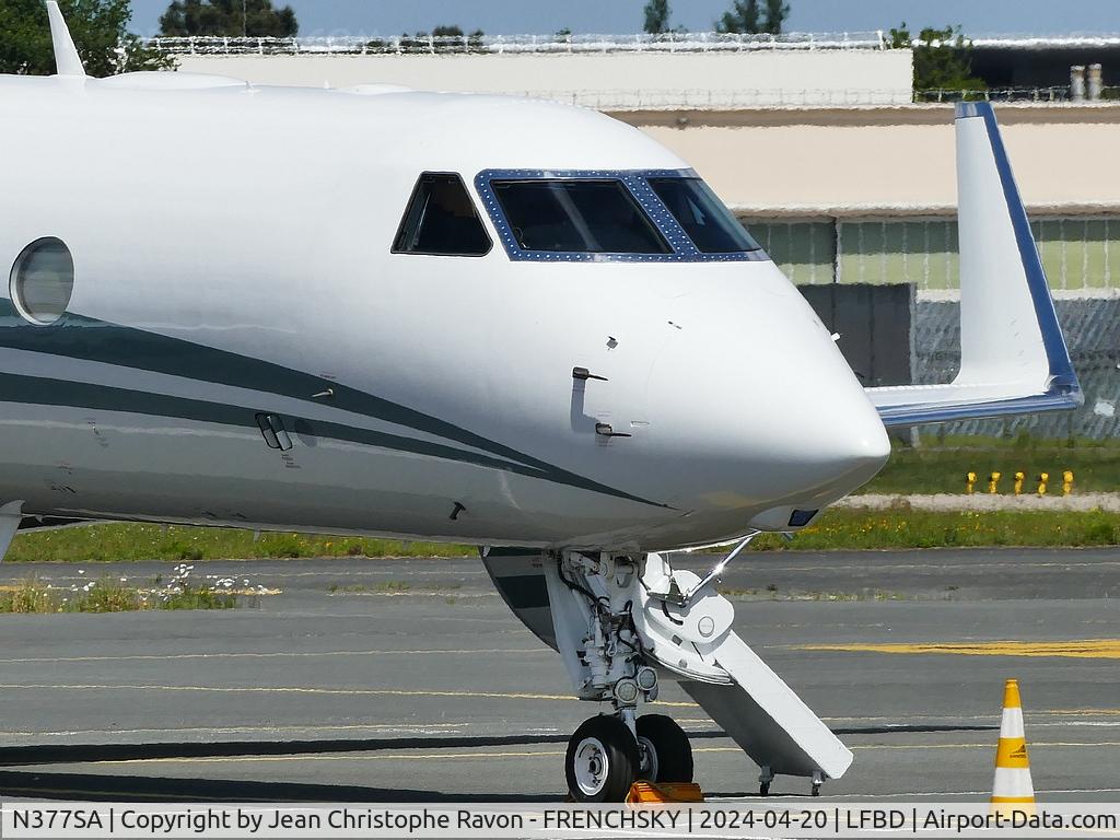 N377SA, 2007 Gulfstream Aerospace GV-SP C/N 5155, Bordeaux (BOD)	Bergerac (EGC)	(N377SA)
