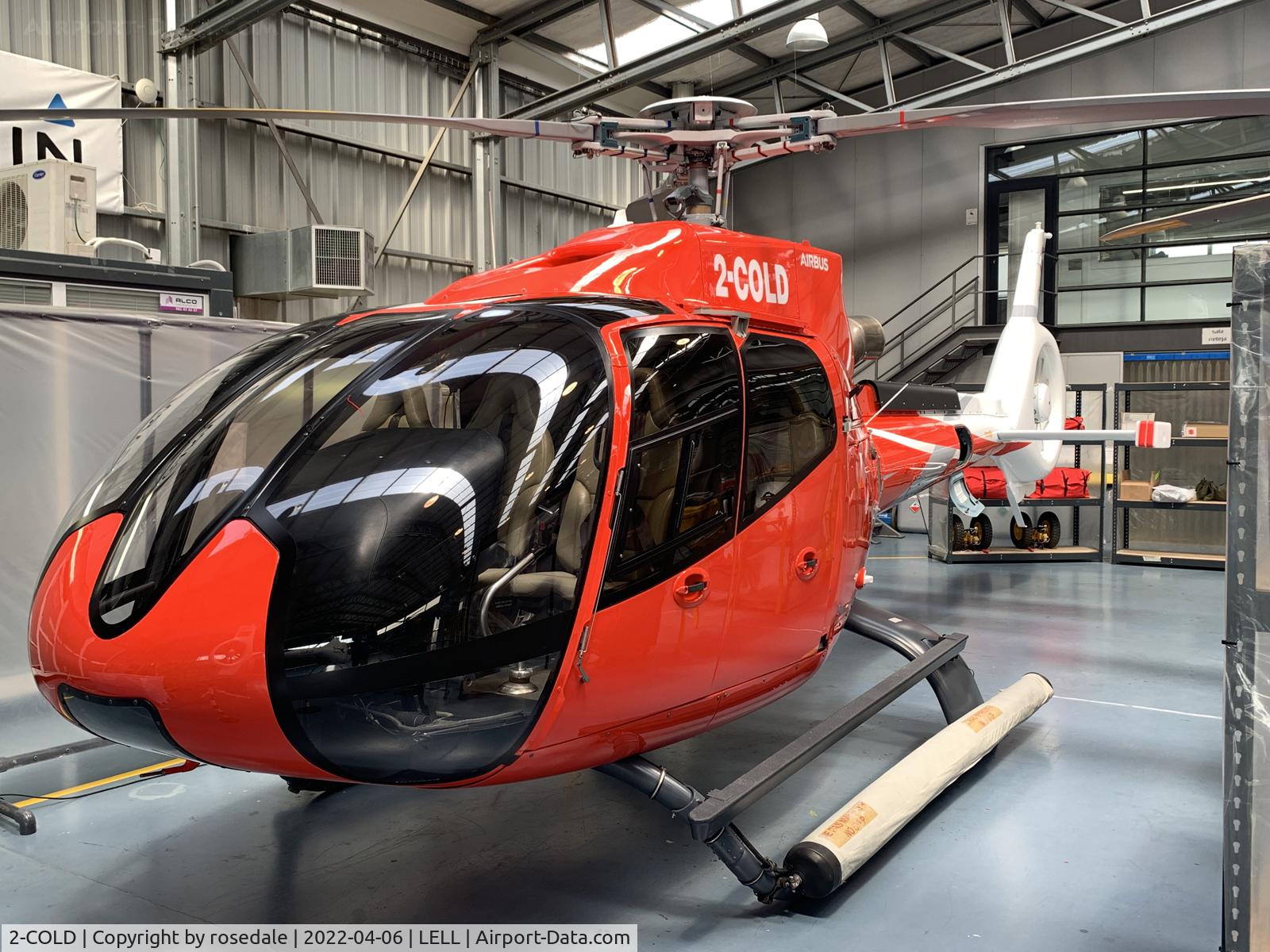 2-COLD, Eurocopter EC-130B-4 (AS-350B-4) C/N 4951, At Sabadell about to be delivered to the new owner