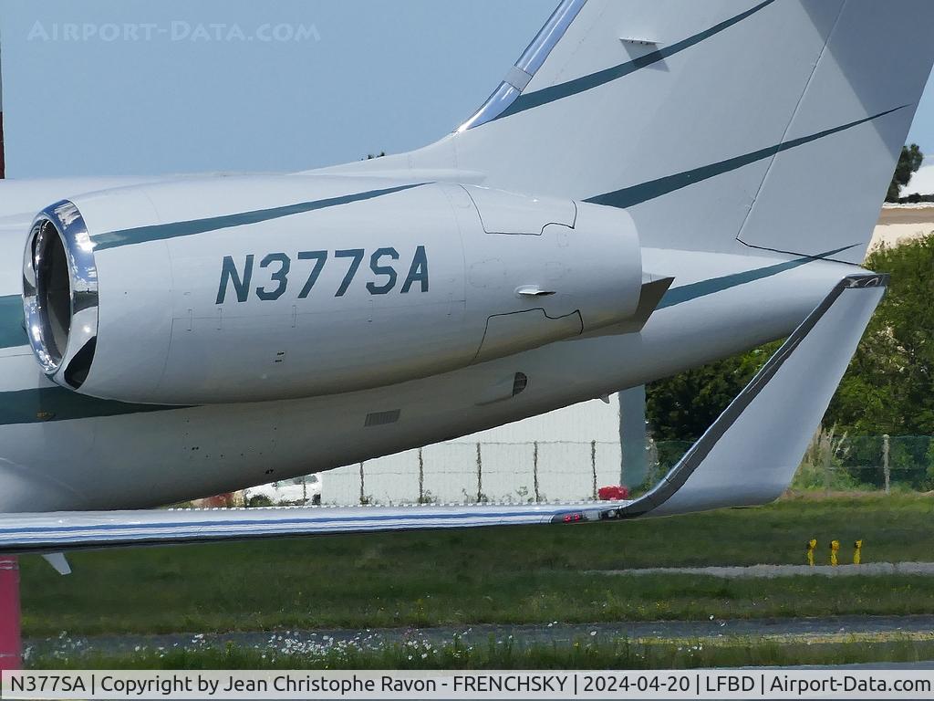 N377SA, 2007 Gulfstream Aerospace GV-SP C/N 5155, Bordeaux (BOD)	Bergerac (EGC)	(N377SA)