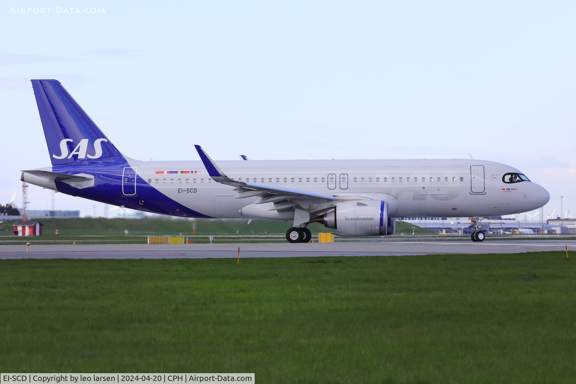 EI-SCD, 2023 Airbus A320-251N C/N 11759, Copenhagen 20.4.2024.First revenue flight to Faro Portugal