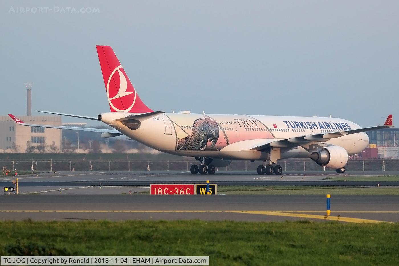 TC-JOG, 2015 Airbus A330-303 C/N 1620, at spl